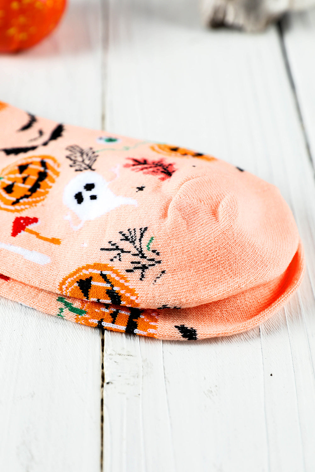 Black Spooky Season Funny Halloween Socks