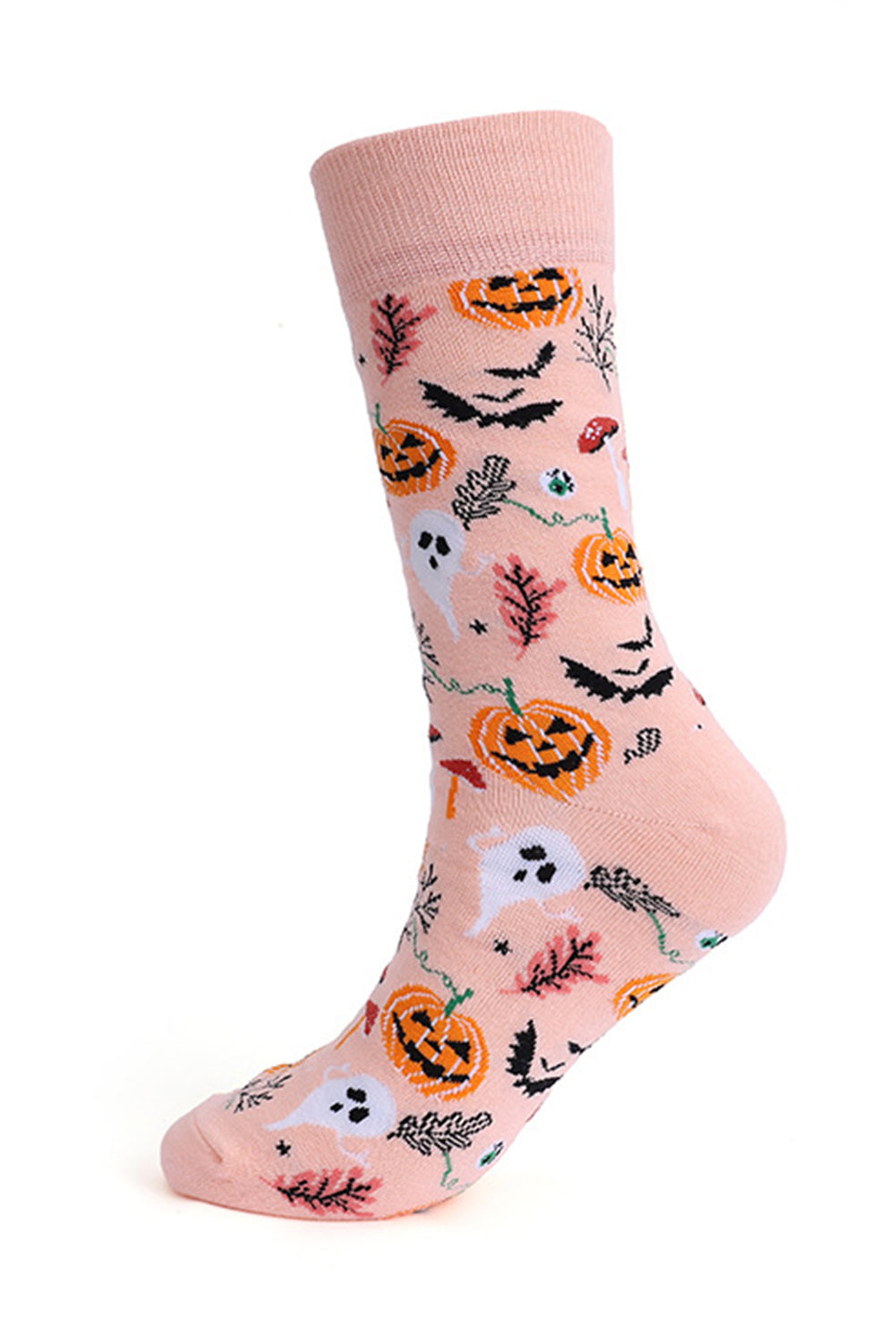 Black Spooky Season Funny Halloween Socks