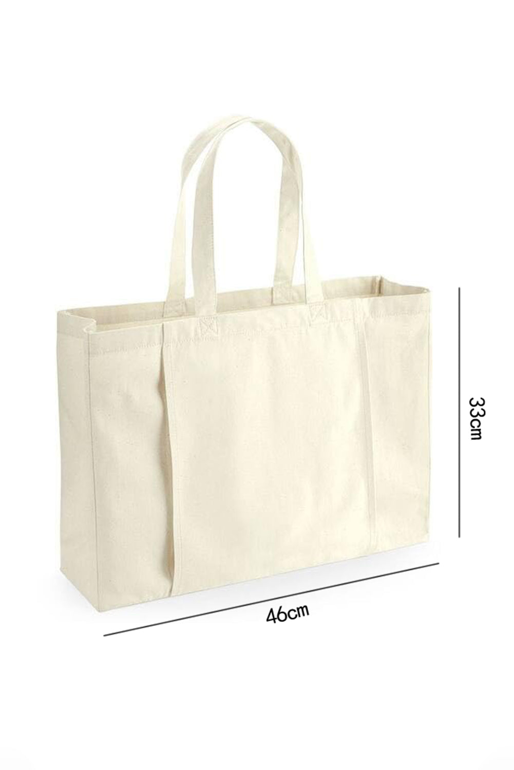 Black Canvas Large Tote Yoga Mat Bag