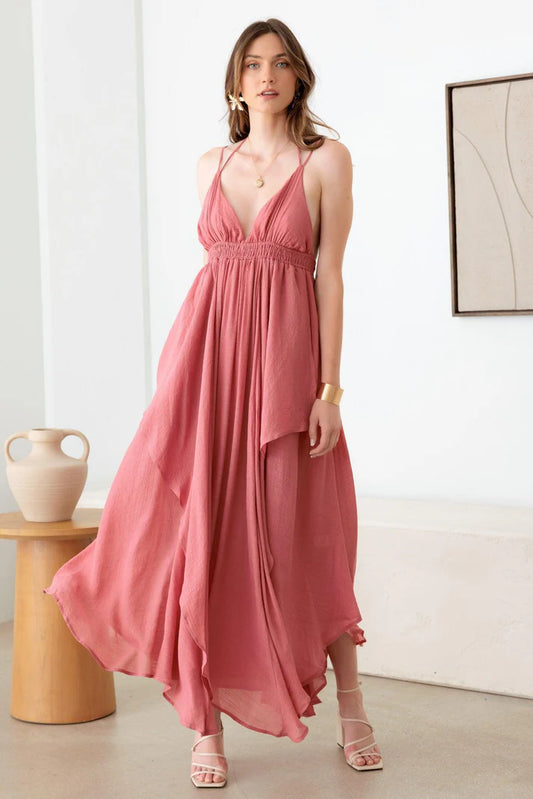 Pink Maxi Dress