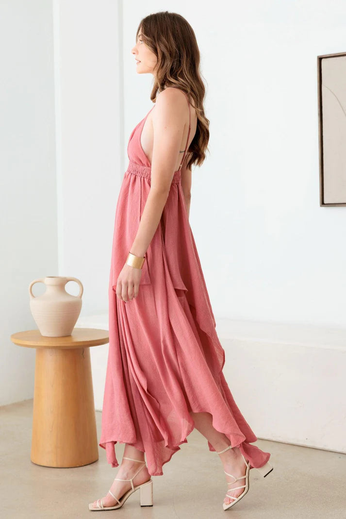 Pink Maxi Dress