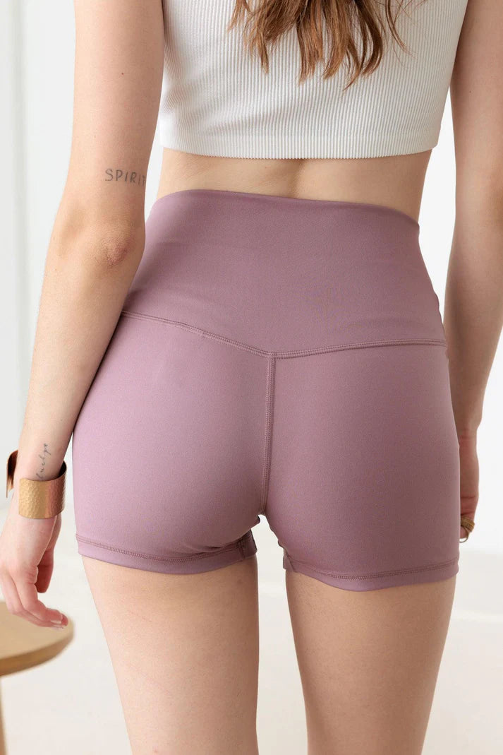 High Waist 3" Soft Biker Shorts